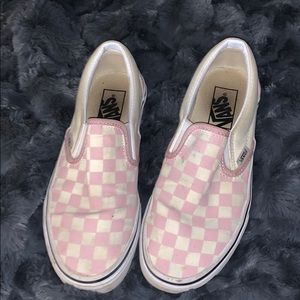 Women’s checkered vans